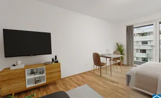 Urbanes Familienleben mit Dachgarten und Spielplatz