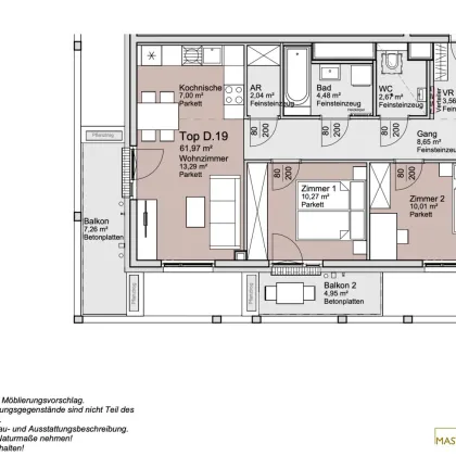 An der Schanze - 3 Zimmer Wohnung mit Balkon - Bild 2