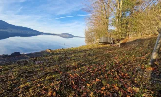 Einmalige Gelegenheit am Attersee – Baugrundstück mit Seeblick & eigenem Badeplatz