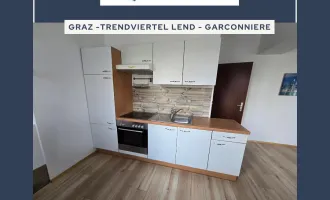 Trendviertel Lend - gepflegte Garconniere - Gartennutzung - Provisionsfrei!