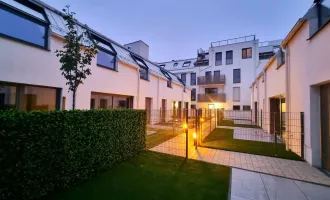Frühlingsaktion! Happy to be here! WOW - Cooles Townhouse mit Garten! Erdwärme + Absolute Ruhelage + Tiefgarage + Ideale Süd Ausrichtung! Nachhaltig und zukunftssicher investiert!