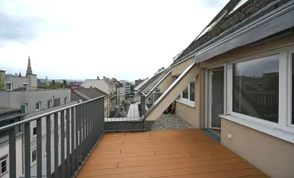 Exklusive Innenstadtwohnung mit Dachterrasse & Klimaanlage – Blick über die Dächer von Linz