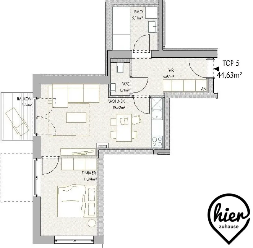Top-Investment in Graz-Mariatrost | Baufrauen-/Bauherrenmodell MIT WOHNUNGSZUORDNUNG - Bild 1