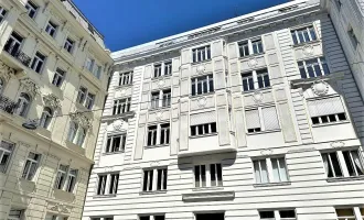 MÖLLWALDPLATZ, U1-Nähe, gepflegte 90 m2 Altbau, 3 Zimmer, Extraküche, 2er-WG-geeignet, Parketten, Flügeltüren