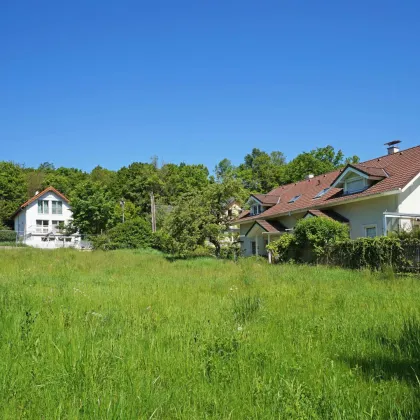 Idyllisches Baugrundstück mit Ganztagssonne am Waldrand – Ruhelage nur 5 km von Wien! - Bild 2