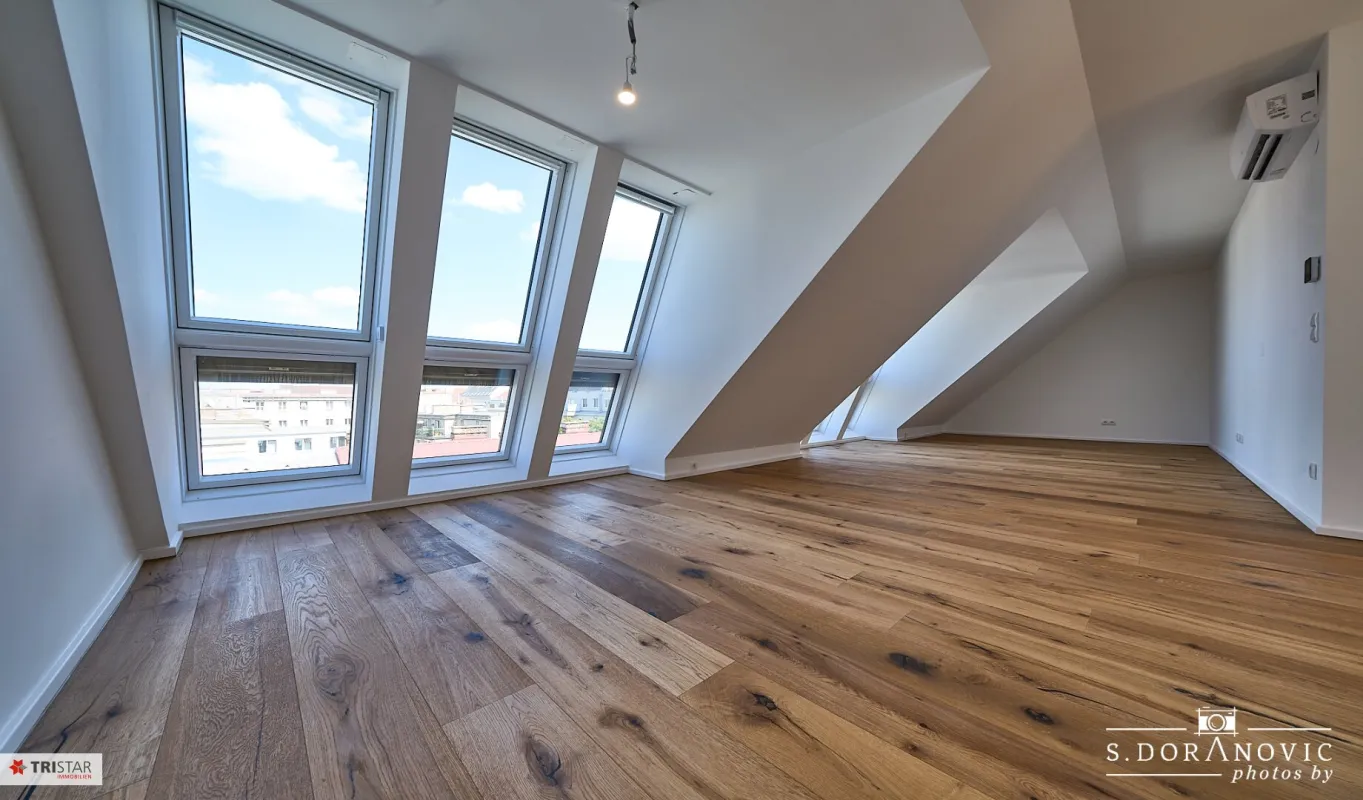 NEU! ++ NEUER KAUFPREIS! ++ 6 EXKLUSIVE DG-WOHNUNGEN MIT WIENBLICK ++ SOFORT BEZIEHBAR ++ EIGENTUM AM SIEBENBRUNNENPLATZ, 1050 WIEN ++ - Bild 1