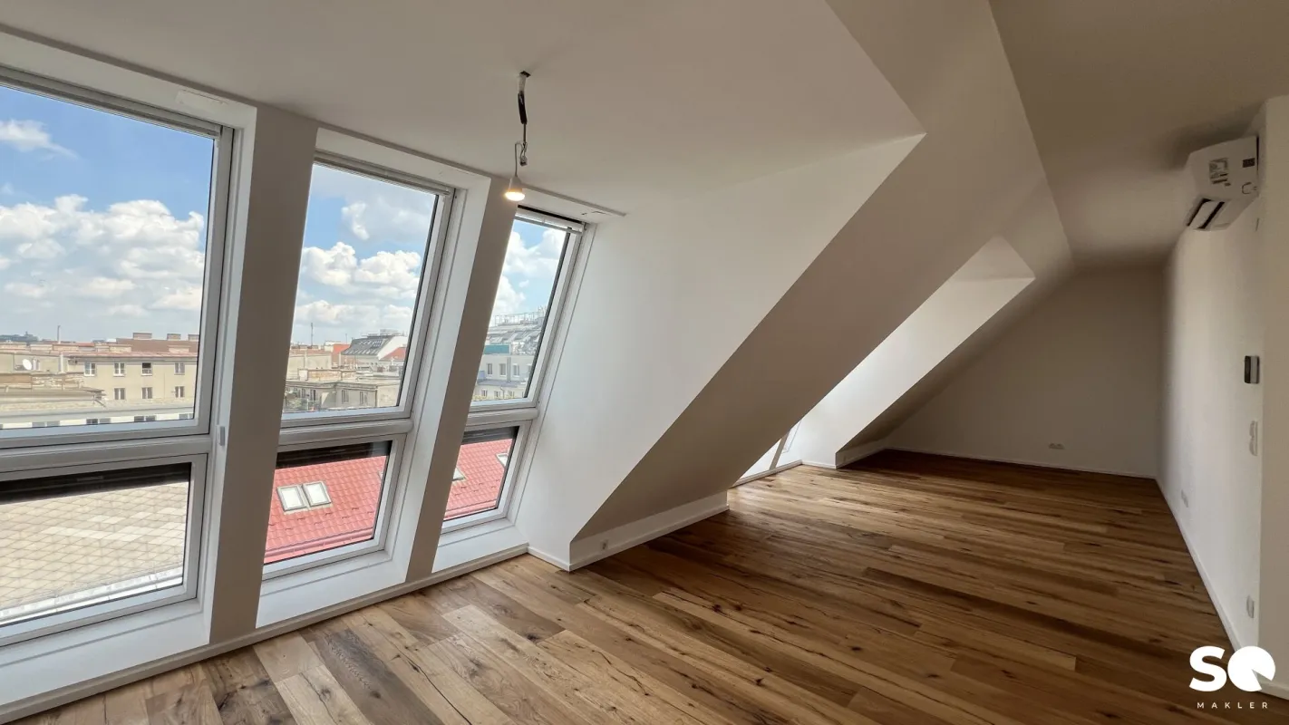 # SQ - Stilvolle 3-Zimmer-Dachgeschosswohnung in 1050 Wien - Bild 1