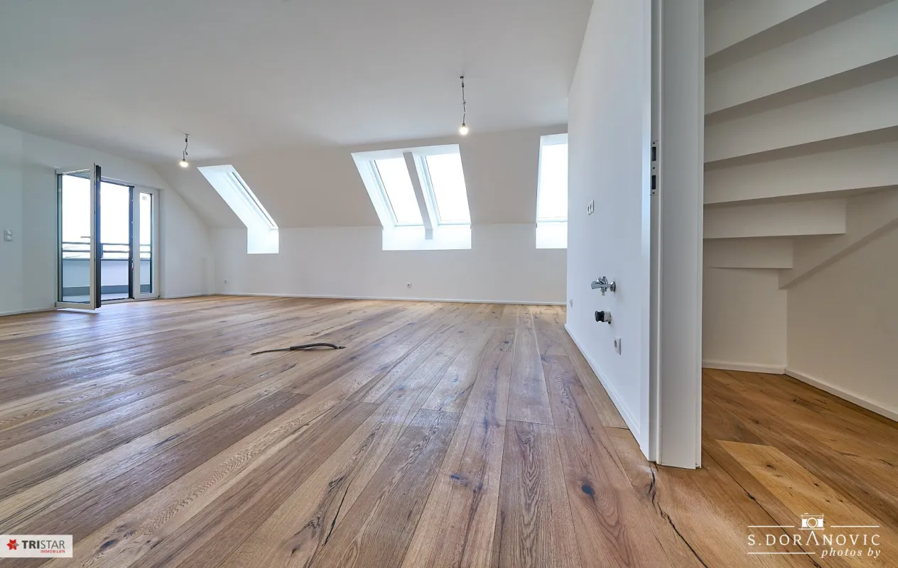 NEU! ++ NEUER KAUFPREIS! ++ 6 EXKLUSIVE DG-WOHNUNGEN MIT WIENBLICK ++ SOFORT BEZIEHBAR ++ EIGENTUM AM SIEBENBRUNNENPLATZ, 1050 WIEN ++ - Bild 1