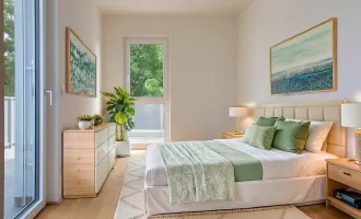 Nachhaltig und Grün: Neubauwohnung im Graumann-Park