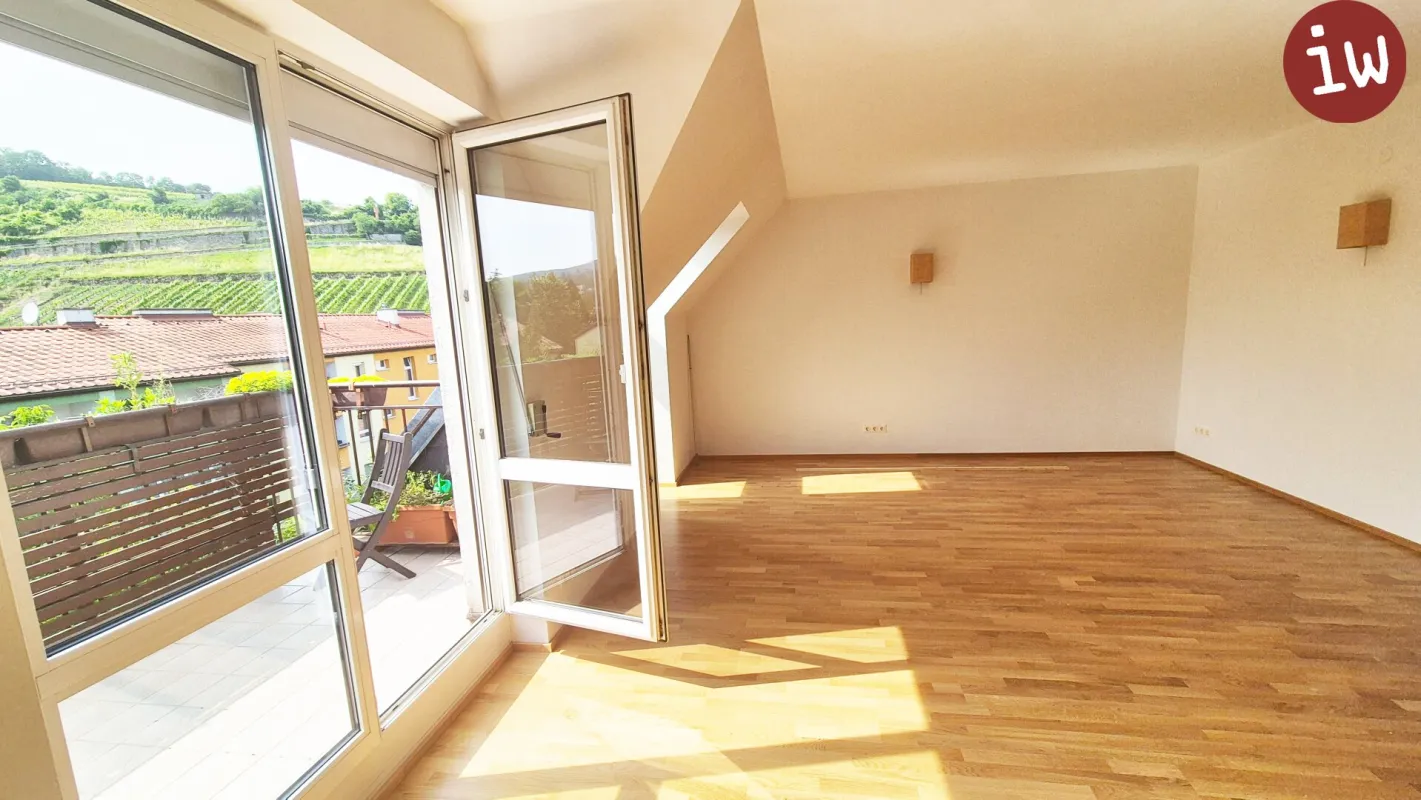 Sonnige 3 - 4 Zimmer Wohnung im Sachsenviertel -  Aussicht auf die Weinberge - Bild 1