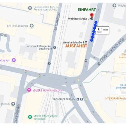 Parkplätze ab sofort nahe EKZ SILLPARK in Innsbruck zu vermieten! - Bild 2