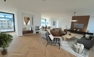 Stilvolle Maisonettewohnung mit Kamin und Dachterrassen im 4. Bezirk