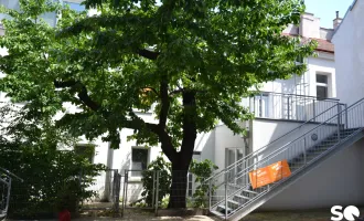 #SQ - SANIERUNGSBEDÜRFTIGE WOHNUNG MIT TERRASSE IN INNENHOFRUHELAGE!