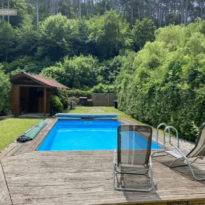 Doppelhaushälfte Hinterbrühl/Weissenbach mit Pool großer Terrasse und gemütlichen Garten - Bild 2
