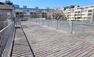 U3-NÄHE, LORYSTRASSE, 61 m2 Neubau mit 45 m2 Terrasse, 2 Zimmer, Einbauküche, Wannenbad, Garage möglich, 3. Liftstock