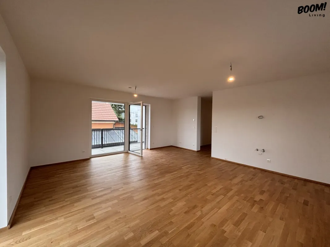 Moderne 4-Zimmer-Wohnung in 1220 Wien: Erstbezug mit Balkon und Fernblick !!PROVISIONFREI!! - Bild 1