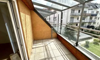 PROVISIONSFREI! Charmante 2-Zimmer-Wohnung mit sonniger Terrasse in zentraler Lage nahe Grieskai und Südtirolerplatz in Graz