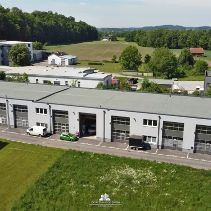 DEIN ZUHAUSE präsentiert: Gewerbehalle zur Miete in Rüstorf TOP 9 - Bild 2