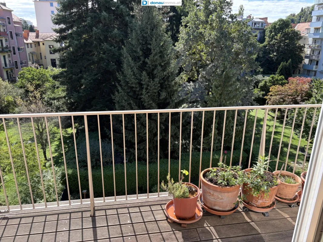Charmante Terrassenwohnung mit Grünblick in zentraler Lage - Bild 1