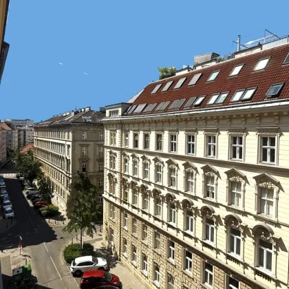 SERVITENVIERTEL - ERSTBEZUG - LETZER LIFTSTOCK - HIGH END STILWOHNUNG - 4 Zimmer - 2 BÄDER - RUHELAGE - RENOVIERTES STILJUWEL - OST/WESTLAGE - Bild 3