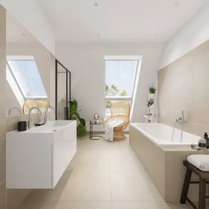 Traumhaftes 5-Zimmer Penthouse mit 2 Terrassen, großem Dachgarten und toller Aussicht - TWIN ESTATES - Bild 3