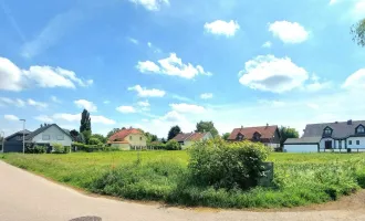 Eckgrundstück ca. 1087 m² | Aufgeschlossen | Ruhelage | 2 Doppelhäuser (4 Einheiten) möglich | Kein Bauzwang