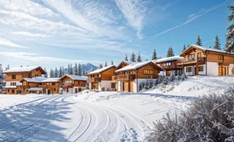FERIENIMMOBILIE / Kärnten - Hochrindl! Traumhafte Chalets mit herrlichem Blick über das Kärntner Land.