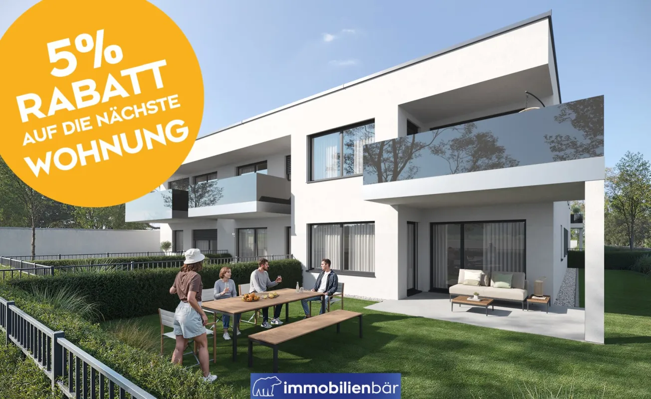 3 Zimmer Garten - Anlegerwohnung nähe Schärding - 5% Rabatt sichern - Bild 1