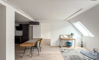 Erstbezug: Top ausgestattetes Dachgeschoss - Apartment (klimatisiert) inkl. Einbauküche im trendigen Ottakring!