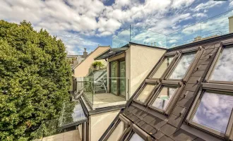 Erstbezug: Atemberaubendes Luxus Dachgeschoss - Maisonette - Apartment (klimatisiert) mit 3 Terrassen im trendigen Ottakring!