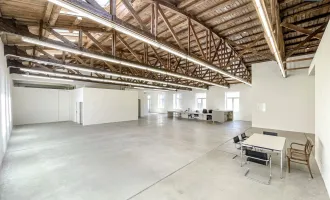 Atemberaubendes Loft in der Brotfabrik Wien mit toller Raumhöhe, herrlicher Terrasse und Stellplatz!