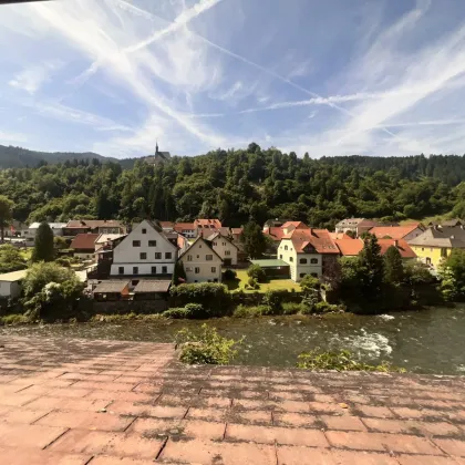 Altstadthaus Murau -nahe Brauerei- mit Blick auf die Mur - Bild 3