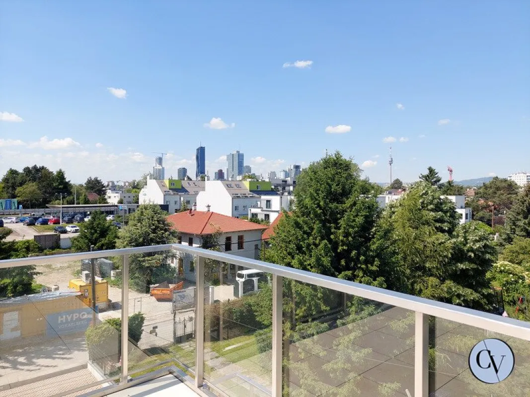 Penthouse mit Skyline-Blick bei der unteren alten Donau - Provisionsfrei! - Bild 1