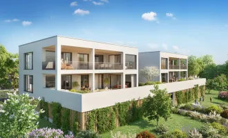 Dachterrassenwohnung mit EIGENGARTEN am Dach- 3 Zimmer!