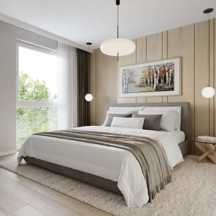 SCHÖNE 3-Zimmer-Wohnung + BALKON mit GRÜNBLICK + PROVISIONSFREI! - Bild 2