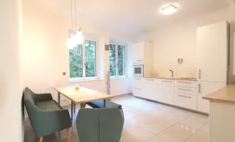 Single-, Pärchen- oder Anlage-Wohnung + Ruhe, Grünblick und Gartennutzung neben Palais Schönburg!