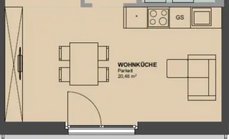 Traumhafte Terrassenwohnung in 1200 Wien – modern, neuwertig und lichtdurchflutet!