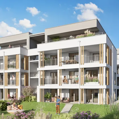 ERSTBEZUG Mariatrost: SONNIGE, große TERRASSE- 3 ZIMMER Wohnung - Bild 2