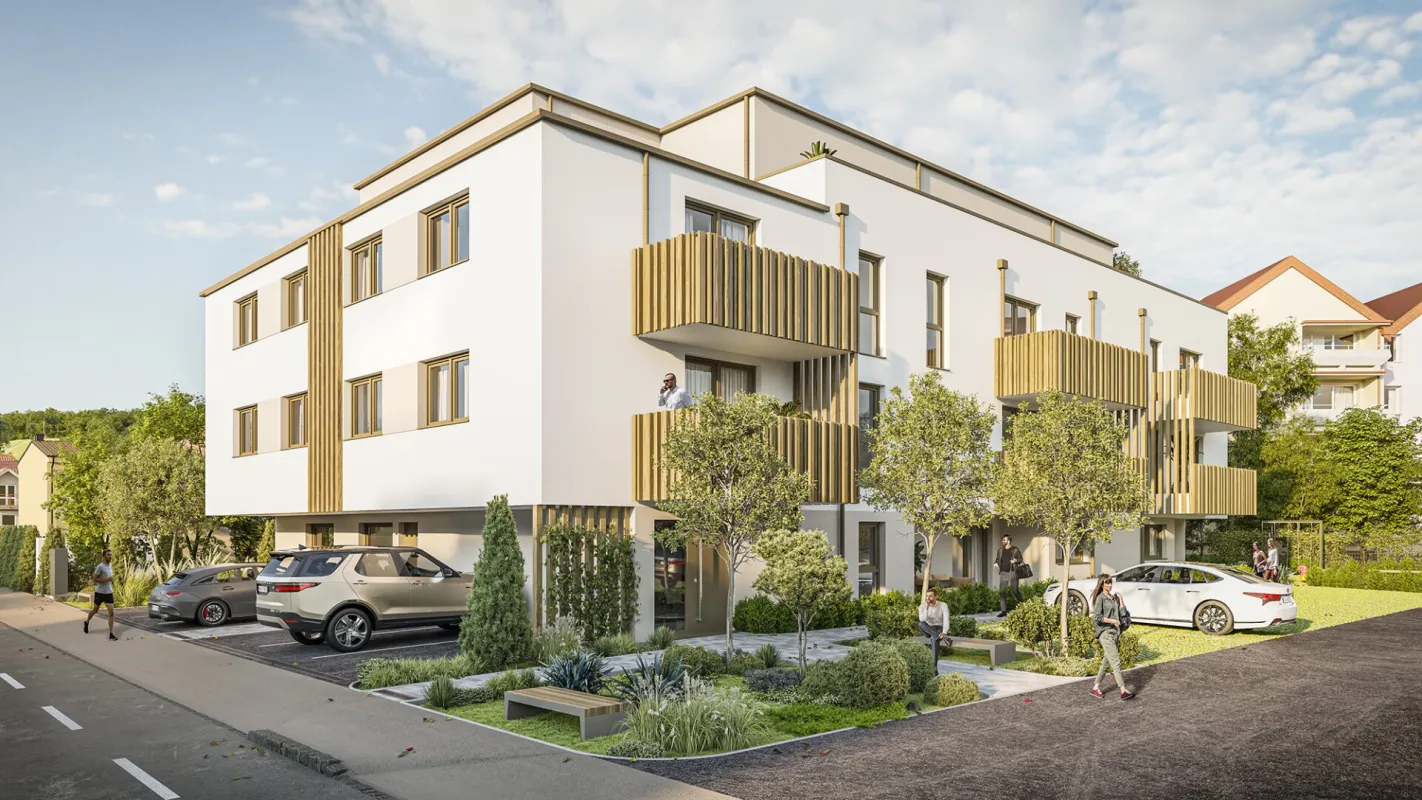Neubau-Dachgeschoss-Wohnung in Eisenstadt mit Dachterrasse - Bild 1