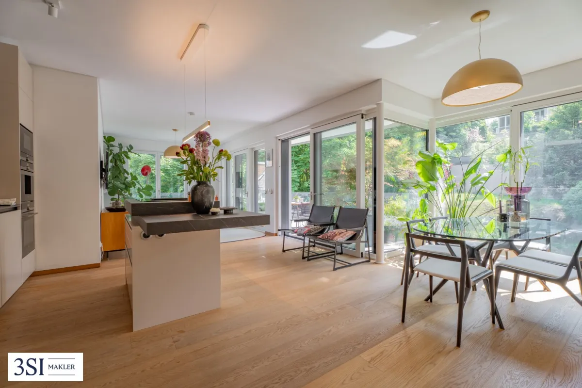 Traumhafte Terrassenwohnung mit Blick ins Grüne in toller Lage - Bild 1