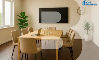 Produktiv arbeiten auf 80 m² – 3 helle Büroräume