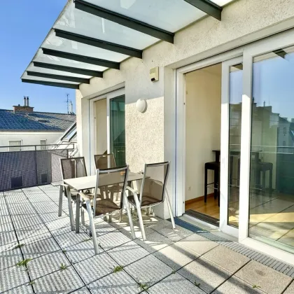 Modernes klimatisiertes Büro im Dachgeschoss mit großer Terrasse in 1120 Wien - Bild 3