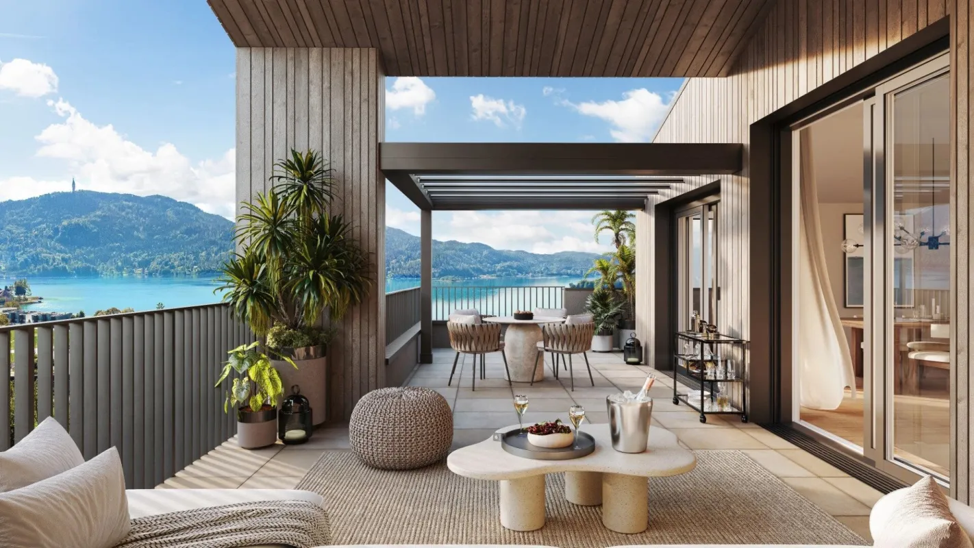 SEEPANORAMA PÖRTSCHACH | Der neue Maßstab für Wohnqualität am Wörthersee - PROVISIONSFREI - Bild 1