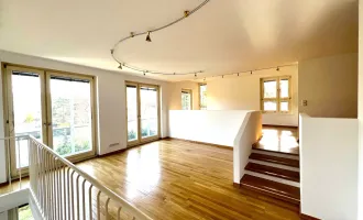 Attraktive ruhig gelegene Maisonetten-Wohnung in Neustift am Walde mit 2 Garagenplätzen, Terrassen, Garten und Balkon