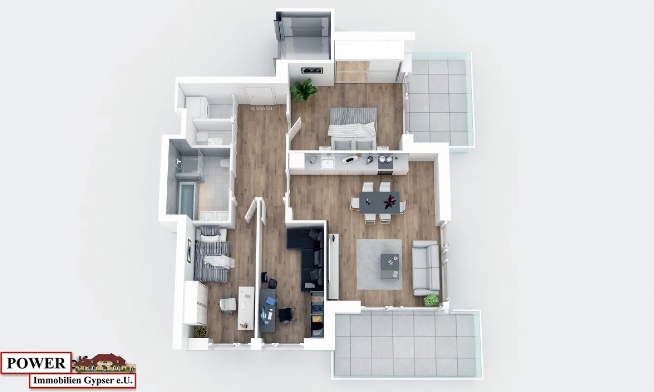 Sonnige 4-Zimmer-Wohnung in Mattighofen: Ihr neues Zuhause mit 2 Balkonen! - Bild 1