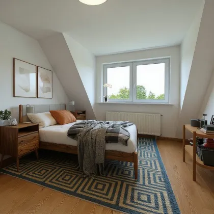 HETZENDORF: Klimatisierte 3 Zimmer-DG-Wohnung mit 2 Terrassen (ca. 56 m²) und Garagenplatz - Bild 3