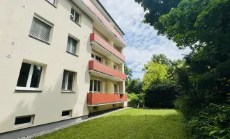 Frisch renovierte 2-Zimmerwohnung mit SW-Balkon in Toplage von Baden, beim Thermalbad, Rosarium