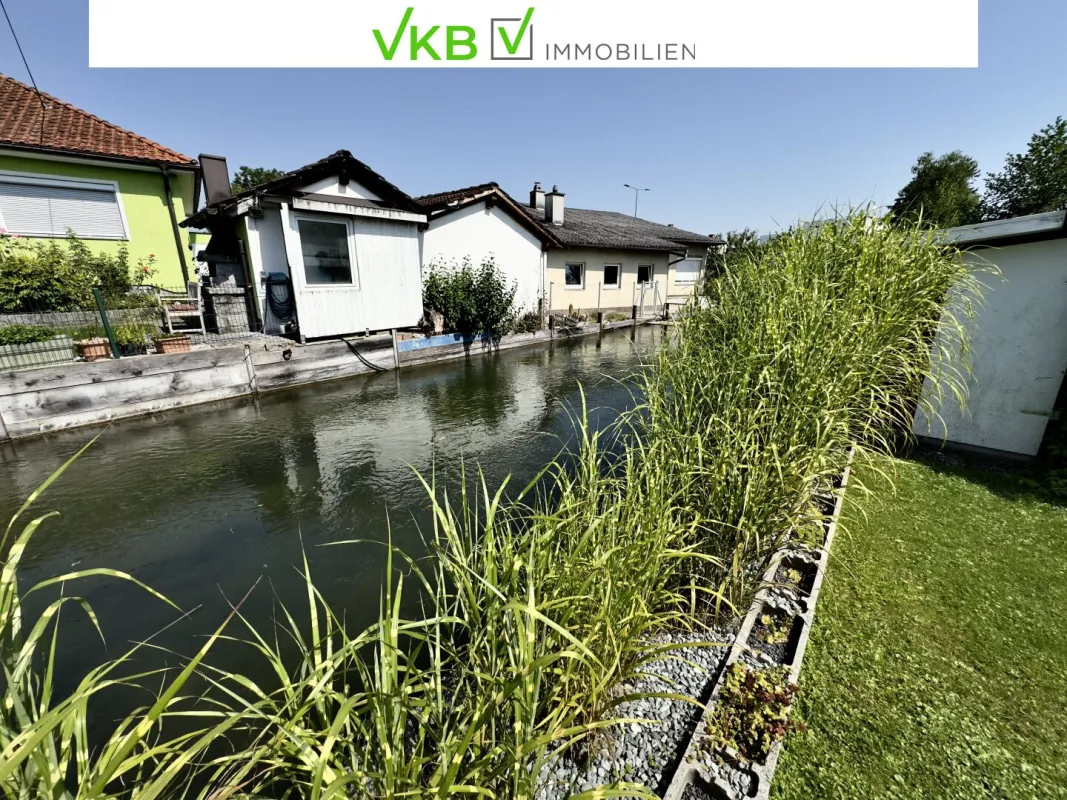 WELS: Imposantes Baugrundstück am Mühlbach mit sehr guter Verkehrsanbindung in sonniger Lage! - Bild 1