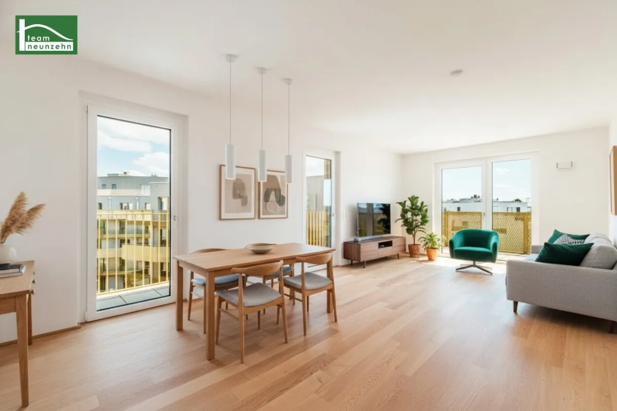 Sie werden es lieben – durchdachte Grundrisse mit Freiflächen im Grünen – Niedrig-Energie-Standard - Bild 1