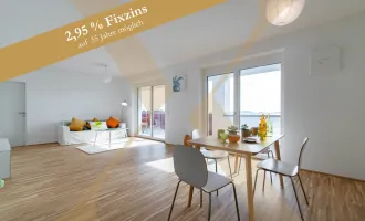 PROVISIONSFREI - Erstbezugs 4-Zimmer-Wohnung samt riesen Loggia/Balkon zu verkaufen!